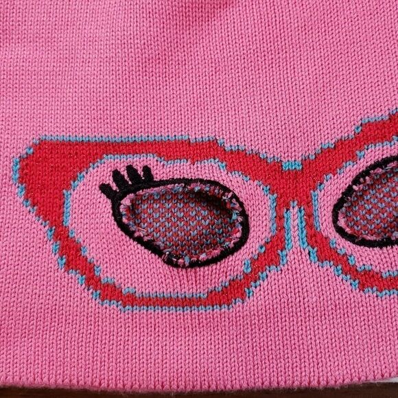 NEW Little Missmatched Cat‎ Eye Glasses Cutout Hat - Picture 2 of 7